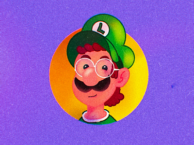 Luigi Time! / Leopoldo game luigi mario nintendo art