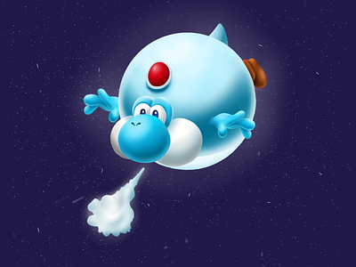 Yoshi Super Mario Galaxy 2 Leopoldo By Leopoldo On Dribbble