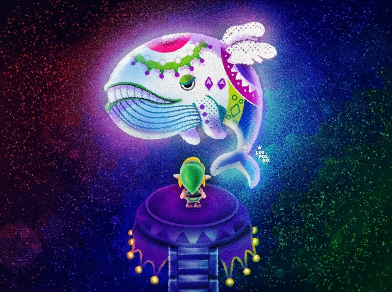 Wind Fish The Legend of Zelda Awakening by Leopoldo on Dribbble