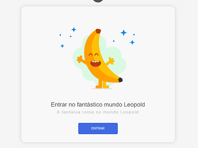 Landing Page / Leopold 2d adobe ae ai animation art banana brazil cartoon character dribbble illustration landing page logo new page site vector