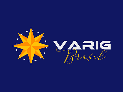 Varig Brazil Airlines logo adobe ae ai airlines animation art avion banana brazil cartoon character cs design dribbble illustration log cabin logo new page vector
