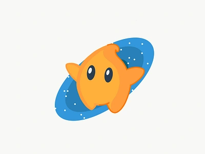 Luma Star / Leopoldo adobe animação arte desenhar galaxy ilustração logotipo luma mario kart mariobros mariogalaxy personagem star ui vetor