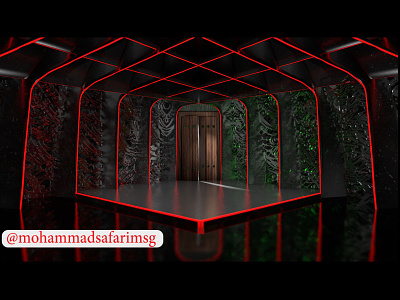 Virtual decor of Hadi TV 2022 TV program decor design graphic design hadi tv mohammad mohammadsafari tv virtual