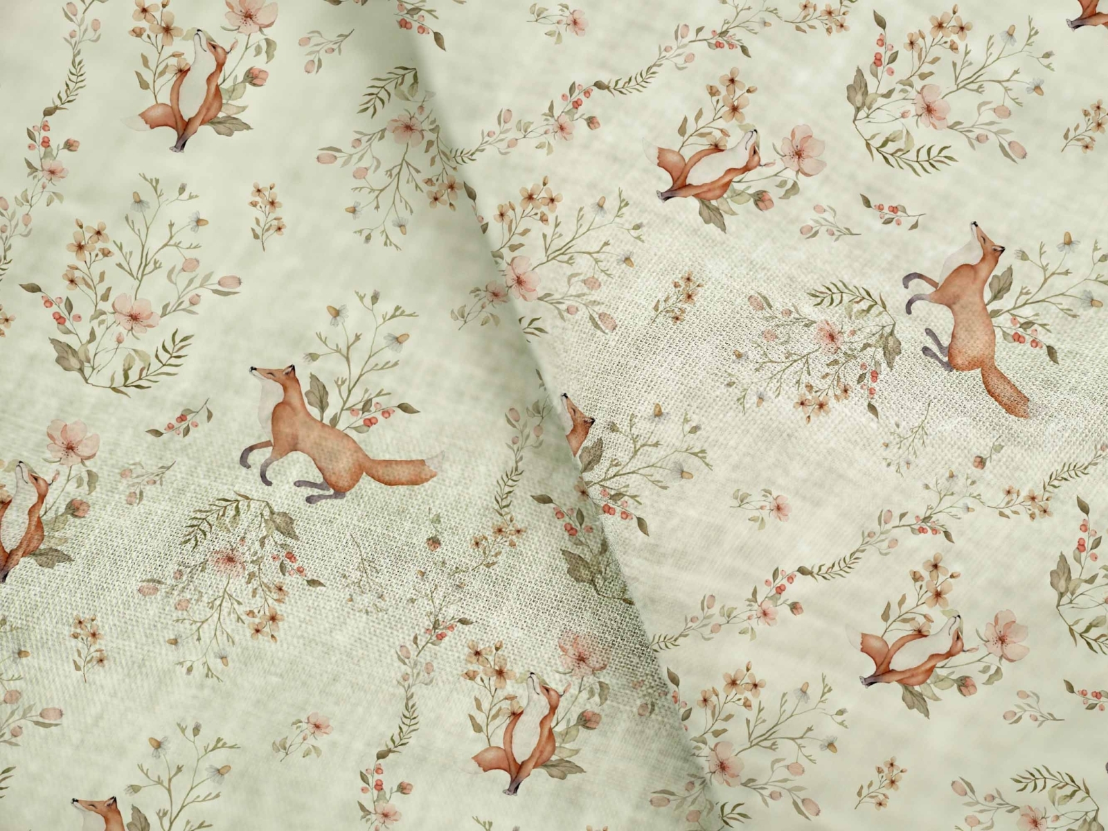 fox tale pattern by Mari Krosh on Dribbble