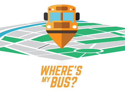 Where's My Bus? Logo bus logo what