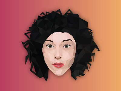 St. Vincent Low Poly effort low much poly so stvincent