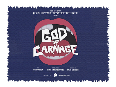 God of Carnage Graphic carnage design god graphic of