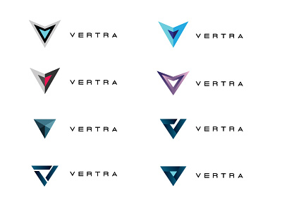 Vertra Logos concepts logo vertra