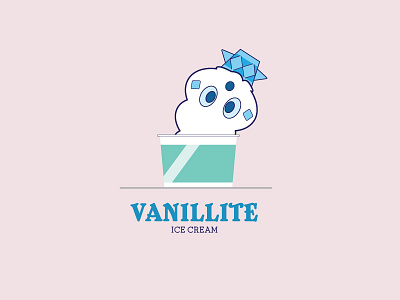 Vanillite Ice Cream cream ice logos poke