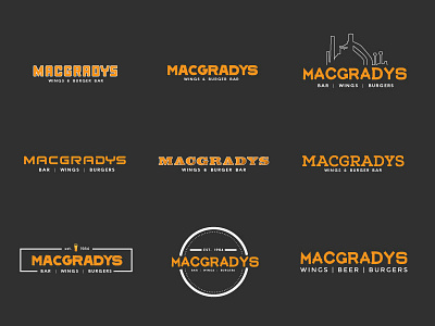 Macgradys Logo Concepts logo macgradys