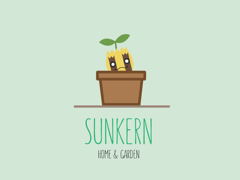 Sunkern Home & Garden garden home sunkern logos poke