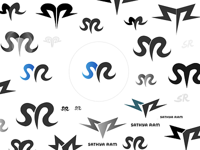 Sathya Ram Logo Concepts concepts design graphic illustration logo logos monogram vector