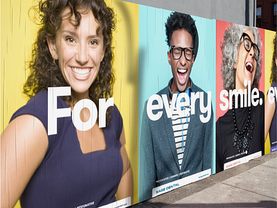 Brand campaign for Sage Dental