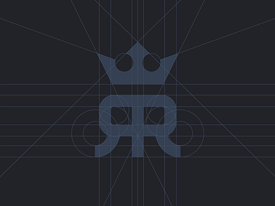 Reina Rebuilds logo design auto repair branding crown king logo design queen royalty the grid wip