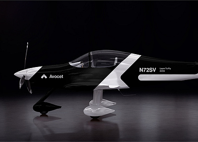 Avocet Branding aviation branding flying identity logo design logodesign plane vehicle wrap wrap