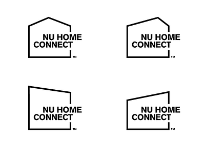 Dynamic Concept for Nu Home Connect brand identity connect dynamic logo dynamic system home house identity system logo logo design real estate branding real estate logo realestate