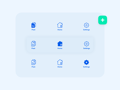 Icon exploration 🤫 app design fab icons iconset ios navigation visual design wip