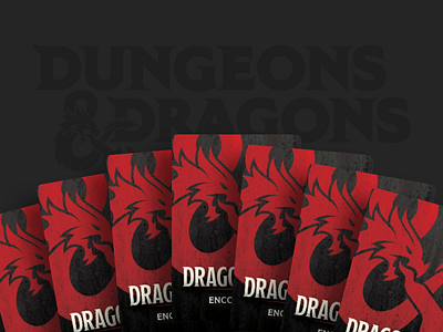 Launching new DUNGEONS & DRAGONS Dragonfire branding cards design gaming landing page ui ux visual design