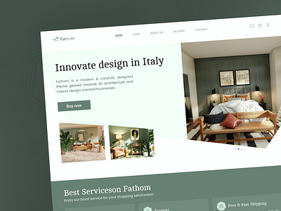 interior furnishing web design