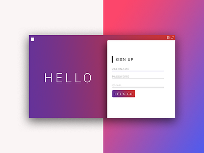 Daily UI Challenge - Sign Up dailyui sign up ui ui design userinterface webdesign