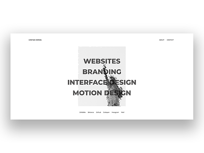 Portfolio v2.0 interaction design portfolio portfolio design user interface design web design