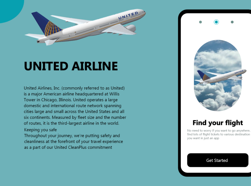 United Airline Mobile App Design By Alishah Ahsan On Dribbble   Web 1920   7 