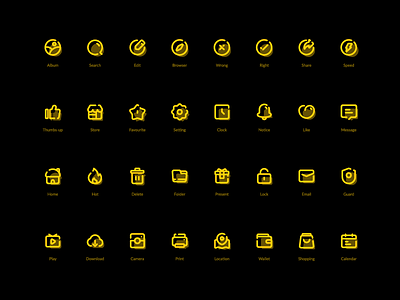 Basic Icon Set