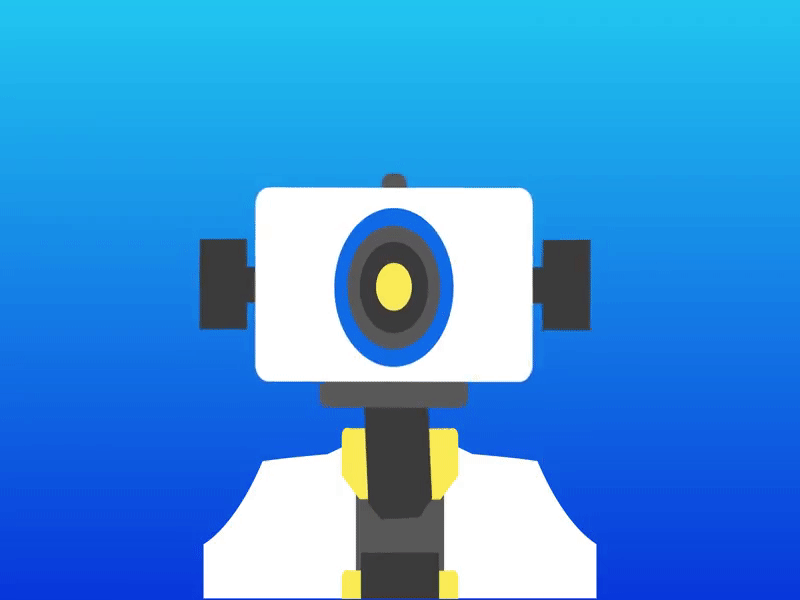 Overwatch Animated Player Icon - Training Bot 2d animation fake3d overwatch player icon