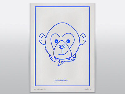 Cool Chimp illustration
