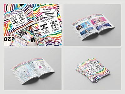 Geneva Pride 2019 event graphic design identity poster pride
