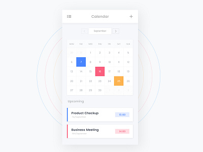 Calendar UI