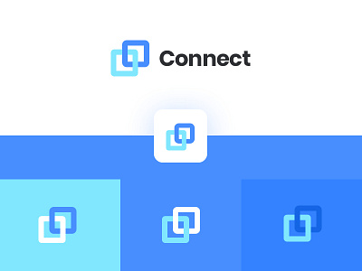 Connect Logo _ Experiment branding clean icon illustration logo ux vector zihad