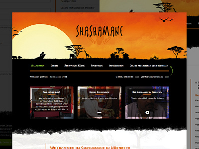 Ethiopian Bar and Restaurant bar ethiopian restaurant shashamane webdesign website