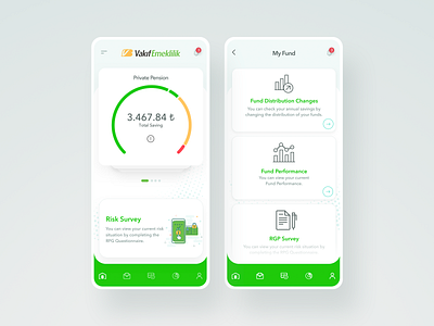 Vakıf Emeklilik Mobile Banking  App
