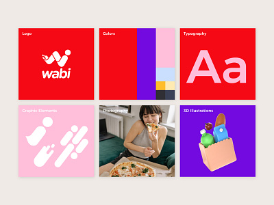 Branding for Wabi branding design graphic design illustration logo