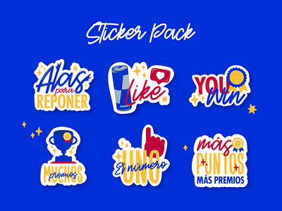 Sticker Pack for Redbull