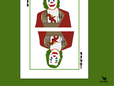 Joker Card Illustration design illustration vector