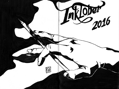 Inktober 2016 desenho drawing ilustration ilustração indianink ink inktober inktober2016 inktoberbrasil nankim penandink sketchbook