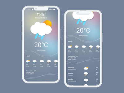 Weather App Concept Design