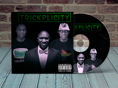 Trickplicity album cover art album art album cover design cd cover artwork compositing photoshop