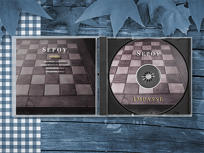 SEPOY DEBUT ALBUM COVER LAYOUT AND CD PACKAGING DESIGN album band cd cd package format jewel case layout music packaging