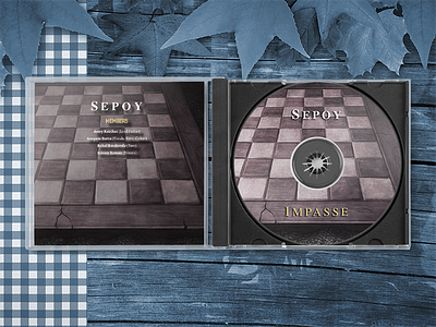 SEPOY DEBUT ALBUM COVER LAYOUT AND CD PACKAGING DESIGN