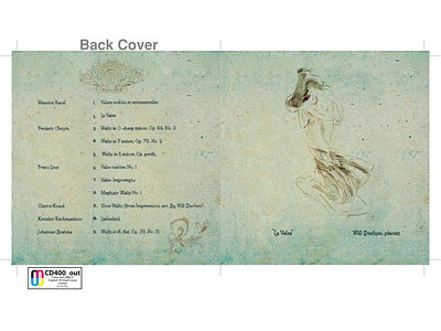 WILL DUCHON ALBUM COVER LAYOUT AND CD PACKAGING DESIGN