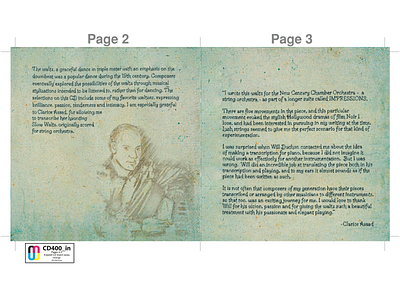 WILL DUCHON ALBUM COVER LAYOUT AND CD PACKAGING DESIGN