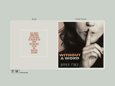 layout: vinyl package layout and design for indie band album band cover indie label design layout design music package design print design record rock vinyl