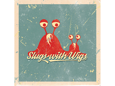 Slugs with Wigs logo & brand identity design