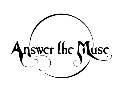 ANSWER THE MUSE LOGO DESIGN: wordmark & emblem band emblem icon logo music spiritual symbol wordmark