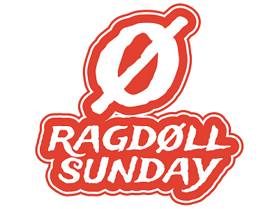 RAGDOLL SUNDAY BRAND IDENTITY & LOGO DESIGN: combination logo