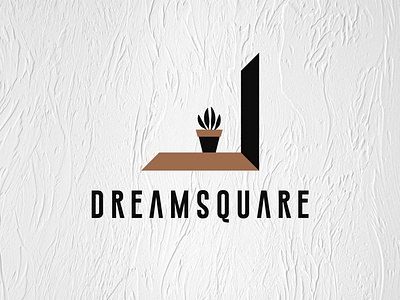 DreamSquare - Logo Design architecture brand brand identity branding corporate interior design logo logo design logo designer minimal