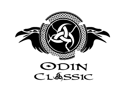 Odin Classic jiujitsu logo design odin